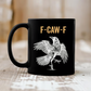 🏆Rebajas relámpago💥Taza divertida con pollo F-Caw-F