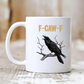 🏆Rebajas relámpago💥Taza divertida con pollo F-Caw-F