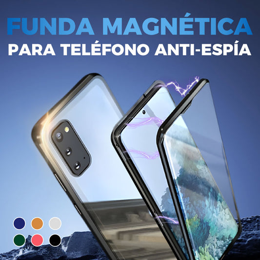 💥Funda magnética de vidrio templado de doble cara para Samsung S21-S25 Series