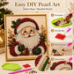 🎨💎Kit de manualidades de Navidad para crear un cuadro de diamantes con perlas