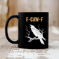 🏆Rebajas relámpago💥Taza divertida con pollo F-Caw-F