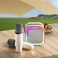 🎁Mini máquina de karaoke con micrófonos inalámbricos