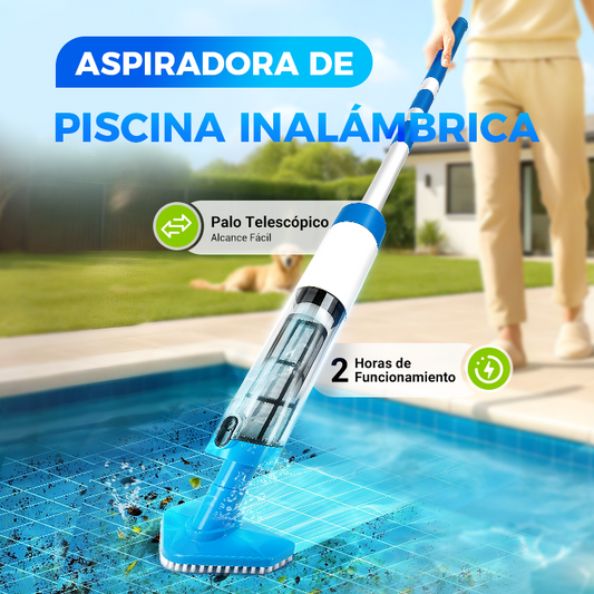 Aspiradora de Mano Inalámbrica 3 en 1 para Piscina