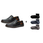 👞✨Zapatos de Cuero Clásicos para Hombre – Piel de Becerra Transpirable, Comodidad de Calce y Estilo Atemporal