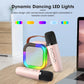 🎁Mini máquina de karaoke con micrófonos inalámbricos