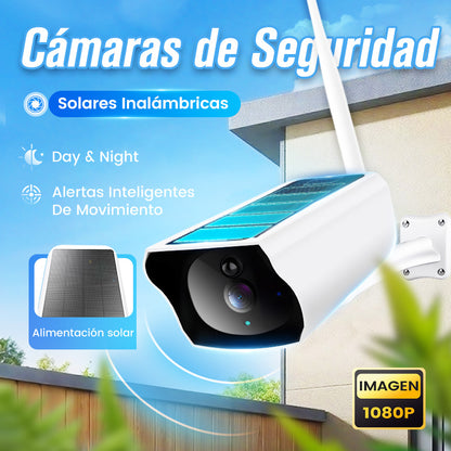Cámaras de seguridad inalámbricas solares