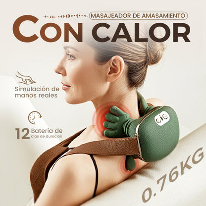🎅 ¡OFERTA DE NAVIDAD 50% DTO! 🎁 Calidez Navideña para el Cuello: Masajeador Inteligente con 3 Velocidades – Tu Regalo de Bienestar