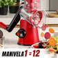 🔥2026 Venta de cocina🔥Rallador manual multifuncional giratorio y picadora 🚀🥕