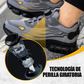🔥 Zapatillas de seguridad antideslizantes con botón giratorio