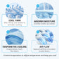 ⏰ ¡ÚLTIMO DÍA! Compra 1, Lleva 1 GRATIS ❄💦 Toalla refrescante anti sudor frío — ¡úsala donde y cuando quieras! Reutilizable, suave, absorbente, portátil