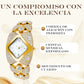 ⏳Oferta por Tiempo Limitado⌛ Reloj de Cuarzo para Mujer Estilo Retro con Estrases Brillantes