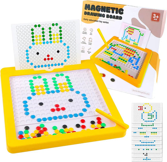 Tablero de puntos magnéticos Montessori