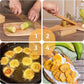 🍌 Prensa 2 en 1 de madera para tostones y plátanos