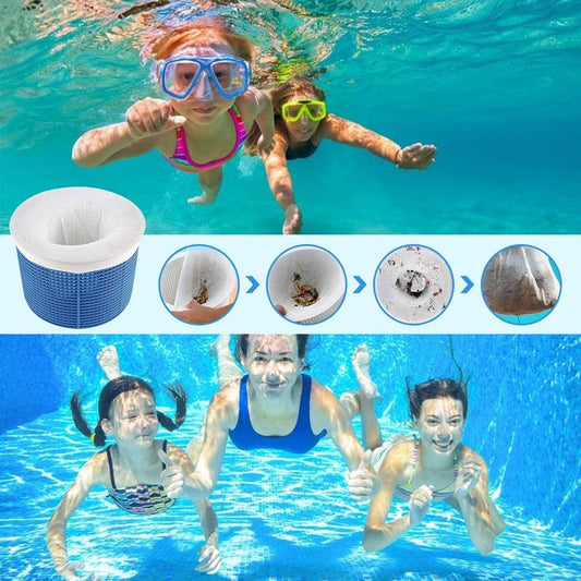Calcetines de filtro para skimmer de piscina para cestas