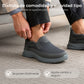 👟 Zapatillas Slip-On Ortopédicas Transpirables para Hombres - Soporte Arqueado con Plantillas de Espuma con Memoria para Comodidad Diaria 🏃‍♂️💨