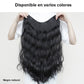 Extensiones de cabello con clip en forma de U con efecto de ondas de agua