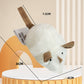 Juguete de peluche para gatos con forma de ratón y sonido