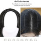 Extensiones de cabello con clip en forma de U con efecto de ondas de agua