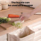 Cubo de basura plegable y colgante multiusos para la cocina