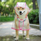 Chubasquero transparente para perros