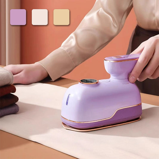 Plancha portátil multifunción con soporte y vaso medidor