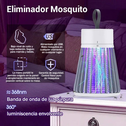 Exteminador de insectos portátil para interiores y exteriores - trampa para moscas y mosquitos