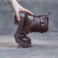 Botas de Cuero Cómodas para Mujeres