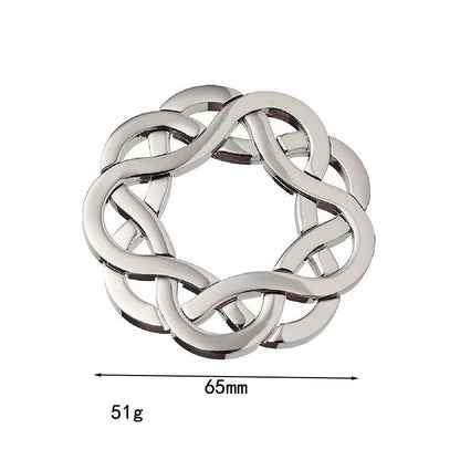 Dificultad elevada: anillo de rompecabezas de metal, solo para mentes con un CI superior a 120.