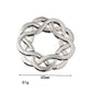 Dificultad elevada: anillo de rompecabezas de metal, solo para mentes con un CI superior a 120.