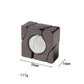 Dificultad elevada: anillo de rompecabezas de metal, solo para mentes con un CI superior a 120.