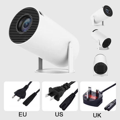 Proyector 4K UHD portátil, giratorio 180° WIFI6 Bluetooth5.0 Proyector