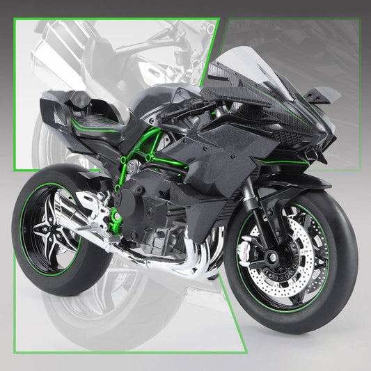1:9 Modelo de motocicleta de aleación H2R/H2