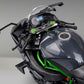 1:9 Modelo de motocicleta de aleación H2R/H2