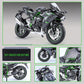 1:9 Modelo de motocicleta de aleación H2R/H2