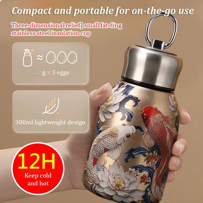 🔥Botella de agua con aislamiento, elegante y portáti🔥COMPRA 3 ENVÍO GRATIS