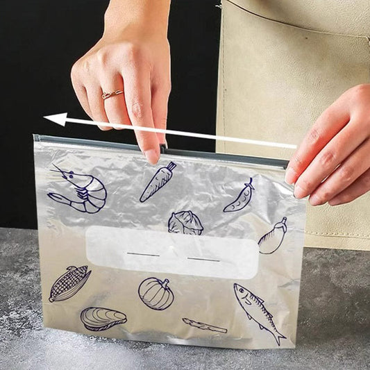 Bolsas de aluminio reutilizables con cierre hermético