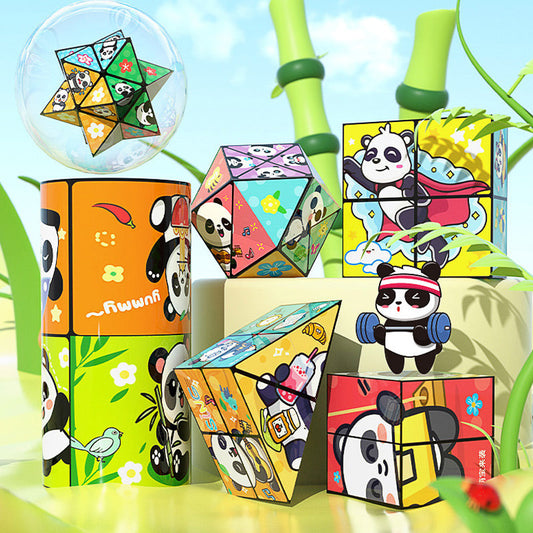 🧒✨Juguete creativo plegable Panda para niños