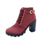 Botas de tacón grueso para mujer🍂Novedades de otoño: 49 % de descuento
