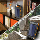 Banco de Energía Portátil de 20000mAh con Cargador Solar y Linterna LED.