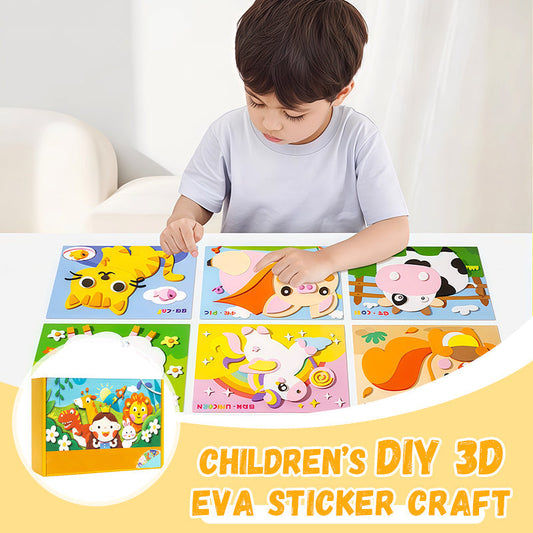 Pegatinas 3D de EVA para Manualidades Infantiles