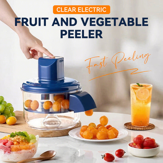 ⏳41 % de descuento por tiempo limitado⏰Pelador eléctrico transparente para frutas y verduras🍇🧄