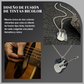 Collar con Púa de Guitarra de Acero de Titanio