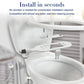Inodoro con bidé sin electricidad y doble boquilla, lavador de inodoro con bidé, bidé higiénico con autolavado.