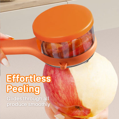 Pelador 2 en 1 con caja de almacenamiento