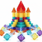 Juego de bloques de construcción magnéticos para niños