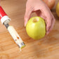 Descascarillador y pelador de frutas de acero inoxidable 2 en 1