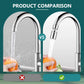 🚰✨ Grifo giratorio 360° con función 2 en 1 y aireador de agua potable – ¡Grifos de precisión para una cocina flexible y duradera! 🌱💧