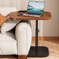 ✈️ENVÍO GRATIS🪑 Mesa plegable ajustable en forma de C: práctica y contemporánea, perfecta para sofás o camas 🛋️🛏️✨