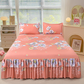 📢 Juego de 3 Piezas de Falda de Cama con Volantes 🛏️