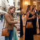 Bolso vintage con cierre Kiss-Lock: 2 en 1, para llevar y organizar